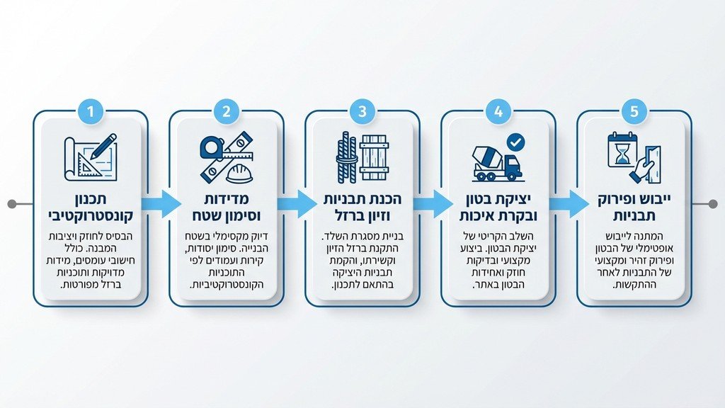 תכנון אדריכלי והנדסי לשלד מבנה